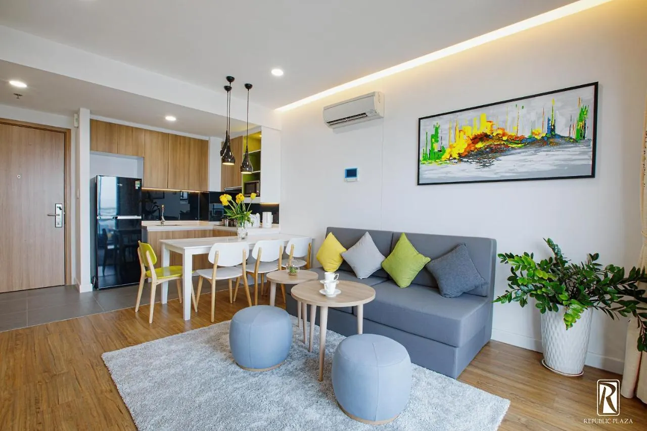 Republic Plaza Apartments Saigon Airport Ho Či Minovo Město